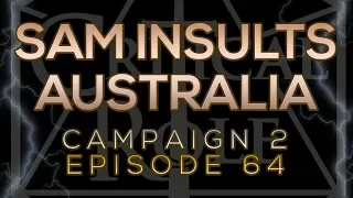 SAM INSULTS AUSTRALIA (2x64)