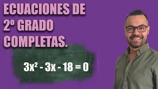 👨🏻‍🏫✏️ Como resolver ECUACIONES DE SEGUNDO GRADO. *FACIL* ✅  [FORMULA GENERAL] - Bhaskara #2