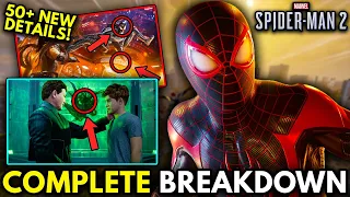 Marvel’s Spider-Man 2 Story Trailer COMPLETE Breakdown! | 50+ NEW Gameplay & Story Details!