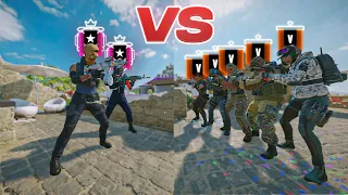 Can 2 Champions Beat 5 Coppers In Rainbow Six Siege?