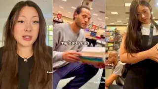 He got CAUGHT trying to put his face in Her BUTT & Smell it ! Then she EXPOSED him !