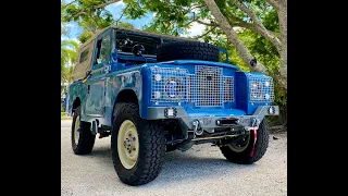 Land Rover Series 3, 2.25L TURBO Diesel resto-mod