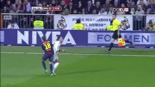 Mesut Ozil - Amazing First Touch - El Clasico - Barcelona vs Madrid 1.30.13