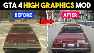 GTA 4 *High Graphics Mod* 🔥 For Low End PC (1GB RAM)