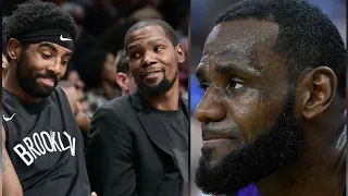 LeBron says he was HURT when Kyrie said Kevin Durant is the only clutch player he's ever played with