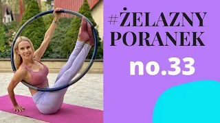 #ŻelaznyPoranek #33 | Talia osy | Ćwiczenia na stojąco | Ola Żelazo