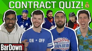 CAN YOU PASS THIS NHL CONTRACT QUIZ?