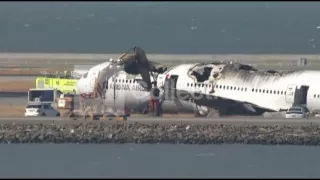 CA:PLANE CRASH-PLANE DISMANTLED