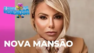 Poliana Rocha e Leonardo mostram os detalhes de nova mansão em condomínio de luxo