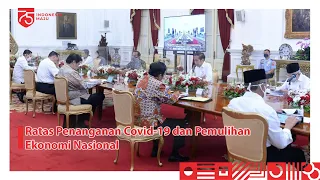 Ratas Penanganan Covid-19 dan Pemulihan Ekonomi Nasional, Istana Merdeka, 3 Agustus 2020