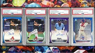 NEW PSA REVEAL!!! 2023 BOWMAN Baseball Cards!!!