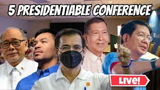 5 PRESIDENTIABLES CONFERENCE LIVE