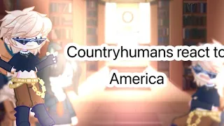 Countryhumans react to America (credits in description)