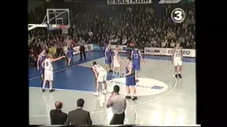 Eesti vs Tsehhi korvpall #92-85#2001(koondise otsustav mäng pääsu eest finaalturniirile )