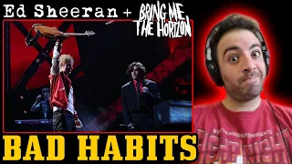 Musician Reacts to Ed Sheeran – Bad Habits (feat. Bring Me The Horizon) REACTION FIRST TIME