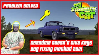 My Summer Car - Grandma Doesn't Give The Pickup Truck keys (Bug Fixing Method) 2021 | Ogygia Vlogs🇺🇸