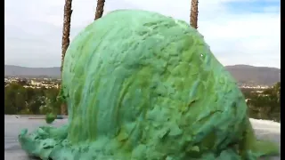 Biggest Elephant's toothpaste hydrogen peroxide foam experiment ever! 720p HD