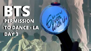 [VLOG] BTS Permission to Dance Concert in LA | Day 3 | Gold Soundcheck