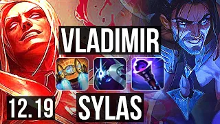 VLADIMIR vs SYLAS (MID) | Penta, 16/5/13, 300+ games, Dominating | EUW Diamond | 12.19