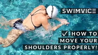 How To Use Your Shoulders Properly In Breaststroke!