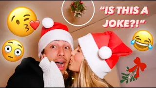 MISTLETOE PRANK *gone right* 😘🎄✨// Vlogmas Vlog #3