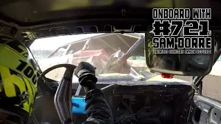 Onboard #721 Sam Borré - Unlimited Banger Racing Speedway Emmen 30-3-2019