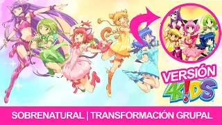 Sobrenatural  + Comparación - Tokyo Mew Mew New | Transformación Grupal + Audio Remasterizado