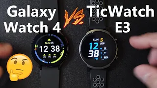 NO HYPE!  Galaxy Watch 4 vs TicWatch E3  Is Wear OS 3 really THAT much better?!? *UNSPONSORED*