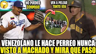 Este Venezolano Se Burló y HUMILLÓ a MANNY MACHADO Casi se Van a los PUÑOS y NO CREERÁS que PASÓ MLB