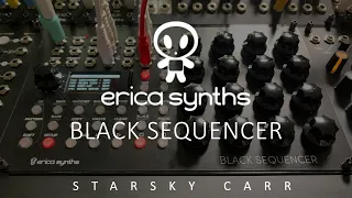 Erica Synths Black Sequencer Review and Demo