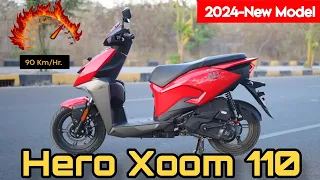 2024 Hero Xoom 110: Top Features, Performance & Price (Reaches 80-90 kmph)