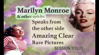 MARILYN MONROE Ghost Box Session Speaks from the GRAVE full session all spirits talking CLEAR VOICES