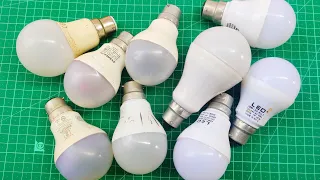 Awesome use of old LED bulbs