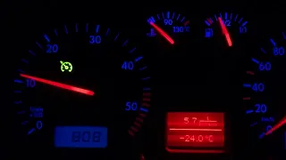 Golf IV tdi cold start -24C