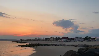 Coney Island Sunset with Seagate View