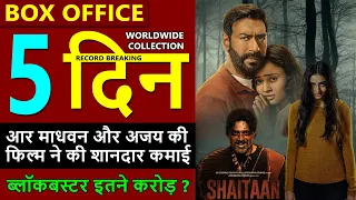 Shaitaan box office collection day 5, shaitaan total worldwide collection, ajay devgn