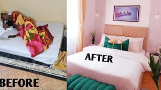 Middle Class Kenyan Bedroom Makeover On a Low Budget//Bedroom Makeover