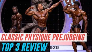 Classic Physique Prejudging Top 3 Review/Breakdown - 2020 Arnold Classic