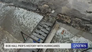 Bob Hall Pier's history with Hurricanes