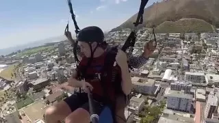 Paragliding Over Cape Town