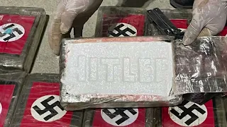 Cocaine labeled with swastika seized in Peru