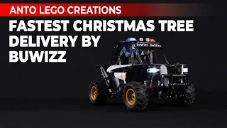 The fastest Christmas tree delivery by BuWizz