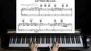 Let There Be Love - (Nat King Cole Version) | Piano Tutorial