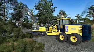 FS22 - Map Azura 014 🌲🚧🌲 - Forestry, Farming and Construction - 4K
