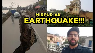 Earth Quake in Mirpur Azad Kashmir