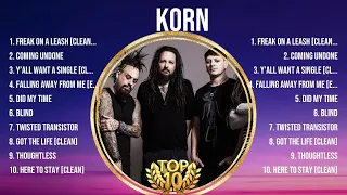 Korn Top Hits Popular Songs - Top 10 Song Collection