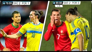 The Day Cristiano Ronaldo Revenge Zlatan Ibrahimovich&showed who Is The Boss