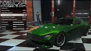 GTA 5 - DLC Vehicle Customization - Benefactor Schlagen GT and Review