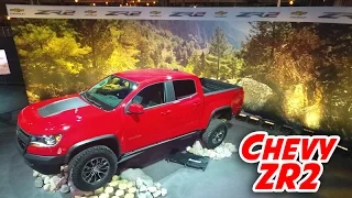 2017 Chevy Colorado ZR2 extreme off-road truck - a Tacoma TRD Pro Competitor?