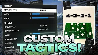 PRO PLAYER 4321 CUSTOM TACTICS FOR FC 24!